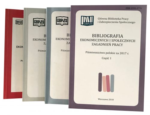Okładki 4 różnych wydań Bibliografii