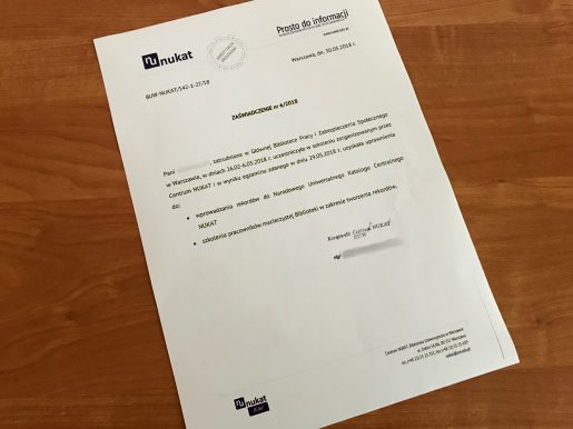 osobowe zaświadczenie o nabytych umiejętnościach